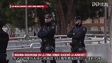 马德里全城戒备森严防止案件发生 马竞赛前警力部署达峰值