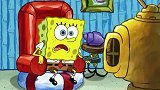 海绵宝宝自认不正常，章鱼哥窗户将他一把甩出