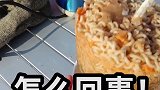 唐：好不容易给你做点水吃面，咋还冻上了