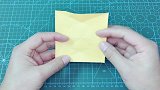 漂亮的立体幸运星折纸，非常简单易学的手工视频教程