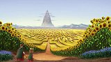 小公主苏菲亚：要找到果园，需穿过一个向日葵迷宫