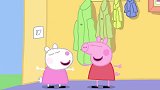 小猪佩奇：小羊苏西是佩奇的好朋友，乔治也想和她们一起玩