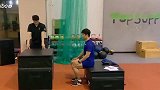 苏炳添平时竟是这样练“爆发力”的，简直像起飞！