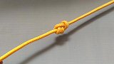 苦力结，古代码头工人卸货常用的一种绳结，可以防止绳子滑脱