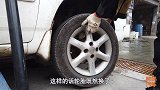 轮胎被扎去补胎注意，修理厂这个套路太隐蔽了，已有不少司机被坑