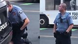 弗洛伊德案最新视频曝光：白人警察“跪脖锁喉” 同事守卫