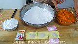 南瓜和面蒸出来的小鸟馒头，制作方法都告诉你，又暄又好看