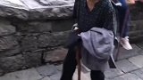七十五岁奶奶爬泰山从红门到十八盘