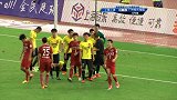 中国足协杯-17赛季-淘汰赛-半决赛首回合-第45分钟射门 上港进攻掀起高潮 武磊禁区内倒钩不慎踢到于汉超-花絮