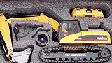 仿真工程车玩具，工程车界的宠儿，全合金遥控挖掘机工程车驾到