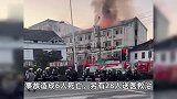 苏州发生火灾致6死28伤：有人挂空调外机上，还有人通过打结的窗帘自救
