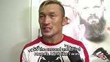 UFC-14年-UFC Fight Night 52赛后：国本喜一后台采访-专题