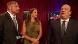 WWE-14年-RAW第1103期：罗林斯以及全权夫妇讨论计划B保罗海曼爆出计划C-花絮