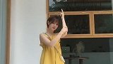 黄色裙子的大裙摆 转起来真的太仙了