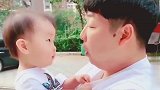 宝爸索吻遭拒，竟使出这招“套路”小情人，小情人有吃的就行