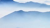 安徽出现天然水墨风景