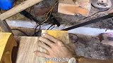 老师傅制造一辆木汽车，技术没得说，只是最后的操作有点画蛇添足