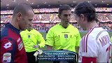 意甲-1415赛季-联赛-第14轮-热那亚VSAC米兰双方球员入场-花絮