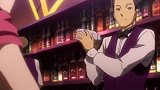 怪盗基德：一个吃冰激凌，一个吃巧克力巴菲，老头也是很无语啊！