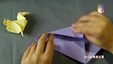 跟我学折纸-站立的公鸡