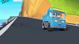 宝宝巴士：包裹掉进河里，怪兽车们一起潜入海底，跟鲨鱼作战