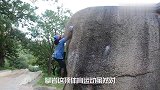 印度攀岩神人“猴王”，见识下逆天的开挂能力，光手无需任何道具