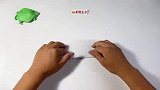 教你手工折纸乌龟，海洋动物系列折纸，儿童很喜欢