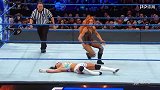 WWE-18年-SD第984期：女子单打赛 贝基林奇VS德维尔集锦-精华