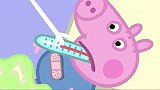 小猪佩奇假扮医生，小羊苏西假扮护士，小猪乔治假扮病人