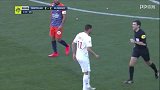 下半场补时第2分钟摩纳哥球员犯规