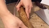 五星级大厨切山药片，这操作也没谁了，看完又学会一招！