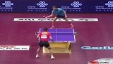 乒乓球最快的大满贯得主，张继科跟对手对战，他留下的精彩镜头！
