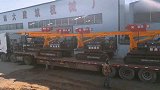 启程青海共和光伏电站，滕州远大太阳能光伏打桩机压桩机！