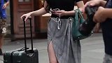 小姐姐每次去太古里都会被拍
