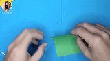 宝宝学折纸：折纸基础篇，折纸警车简易版，小朋友最爱的折纸大全