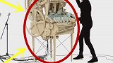 能替代乐队的特殊科技，驱动2千个钢珠演奏，声音太美妙了
