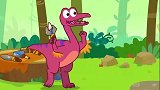 蜡笔精灵：幼儿儿歌，儿童歌谣，幼儿故事，恐龙带你森林冒险