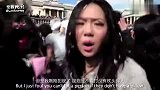 旅游-超发泄！伦敦广场上演千人疯狂互殴
