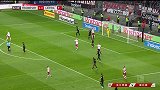 莱默右路内切精准传中 维尔纳回头望月稍稍偏出