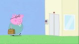 佩奇去参观猪爸办公室，里边的工作他都喜欢