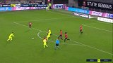 第71分钟昂热球员菲尔吉尼射门 - 打偏