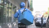 德国女孩来到中国，看到街上这一幕蒙了你们这叫送外卖