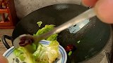 自己种的菜真香 迷你厨房  手撕包菜  美食