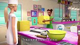芭比梦幻屋：大家都走了，蜜糖开始淘气了，蜜糖真是不让人省心