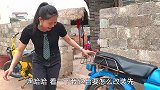 广西搞笑：农村美女新提台车回来，她说专搭精神小伙，笑死我了