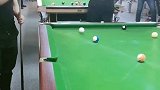 台球三级课程，低杆走位，顺便看看学院练球的氛围