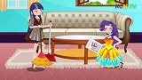 儿童卡通片：小姐姐假装生病真糟糕！