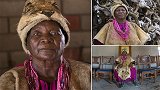 非洲最后的部落女王：独自住在茅草宫殿，亲自为孩子们制作鞋子！