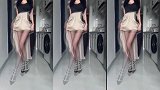 黑丝配旗袍，有人喜欢吧