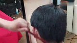小哥发型不想千篇一律“铲光三面”，发型师这样剪，帅得很斯文